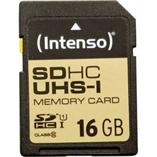 👉 Intenso Premium SDHC-kaart 16 GB Class 10, UHS-I 4034303019687