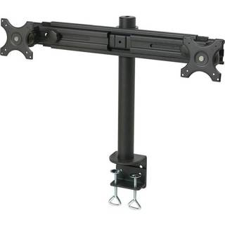 👉 Monitor SpeaKa Professional 2-voudig Monitor-tafelbeugel 33,0 cm (13) - 68,6 (27) Kantelbaar en zwenkbaar, Roteerbaar 4016138716108