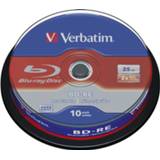 Verbatim 43694 Blu-ray BD-RE disc 25 GB 10 stuks Spindel 23942436942 360000989065