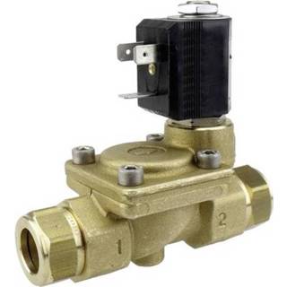 👉 Pro Valve C205DEZ77 Magneetventiel ProValve serie 2/2-weg NC, indirect werkend geïntegreerde 15 mm knelring koppelingen