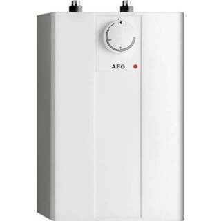 👉 Boiler 5 l 10 l/min 35 tot 85 Â°C AEG Haustechnik Huz Basis A 229287 met tweegreep temperbatterij 4041056025445