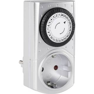 GAO Stopcontact-schakelklok Analoog Dagprogramma Mini 0811 IP20 GAO 0811 Stopcontact-schakelklok Analoog Dagprogramma 3680 W IP20 4004282408116