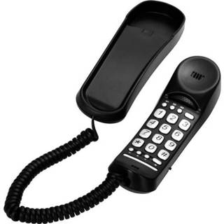 👉 Analoge telefoon zwart Profoon TX-105 Vaste 8712412579525