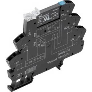 👉 WeidmÃ¼ller TOZ 230VUC 48VDC0,1A Halfgeleiderrelais 10 stuks Laadstroom (max.): 100 mA Schakelspanning (max.): 48 V/DC