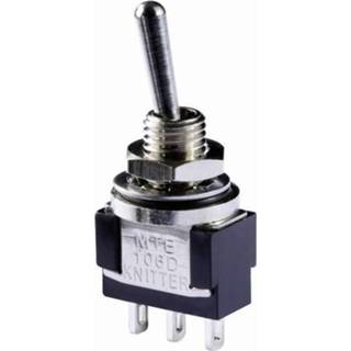 👉 Tuimelschakelaar Knitter-Switch MTE 106G 250 V/AC 3 A 1x (aan)/uit/(aan) IP67 schakelend/0/schakelend 1 stuks 2050001155818