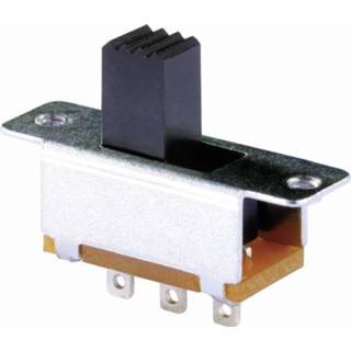 👉 Schuifschakelaar Knitter-Switch MFS 131D 30 V/DC 0.35 A 1x aan/aan 1 stuks 2050001155665
