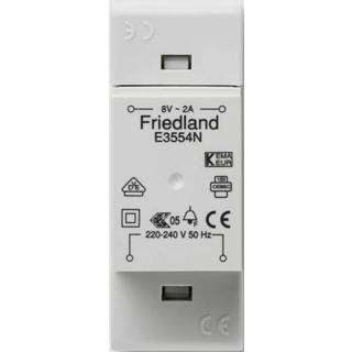 👉 Beltransformator Friedland E3554N 8 V/AC 2 A 5004100612151