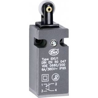 👉 Eindschakelaar Schlegel EKU1-KR 380 V/AC 6 A Rolstoter schakelend IP65 1 stuks 2050000898457