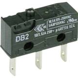 👉 Switch Cherry Switches Microschakelaar DB2C-B1AA 250 V/AC 10 A 1x aan/(aan) schakelend 1 stuks 2050001202116