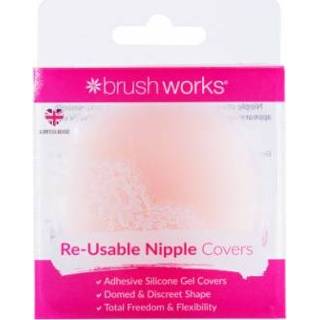 👉 Brush Works Re-Usable Silicone Nipple Covers 1 paar