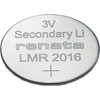 👉 Knoopcel LMR 2016 Oplaadbare Lithium 3 V 30 mAh Renata 1 stuks 785618194920