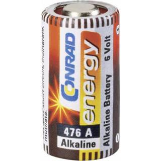 👉 Batterij alkaline Conrad energy 476 A Speciale 476A 6 V 145 mAh 1 stuks 4016138411645