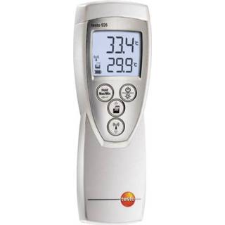 👉 Temperatuurmeter testo 0560 9261 Temperatuurbereik: -50 tot +400 Â°C Sensortype: NTC, T Kalibratie conform: Fabrieksstandaard (zonder certificaat) 4029547003974