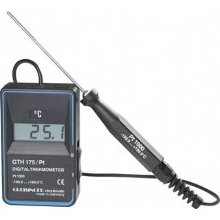 👉 Temperatuurmeter Greisinger GTH 175/PT Temperatuurbereik: -199.9 tot +199.9 Â°C Sensortype: Pt1000 Kalibratie conform: DAkkS