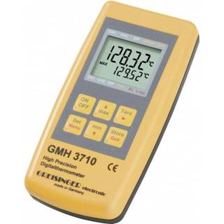 👉 Temperatuurmeter Greisinger GMH 3710 Temperatuurbereik: -199.99 tot +850 Â°C Sensortype: Pt100 Kalibratie conform: Fabrieksstandaard (zonder certificaat) 4016138330540