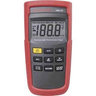 👉 Temperatuurmeter Beha Amprobe TMD-50 Temperatuurbereik: -60 tot +1350 Â°C Sensortype: K Kalibratie conform: Fabrieksstandaard (zonder certificaat) 95969556842 360000989065
