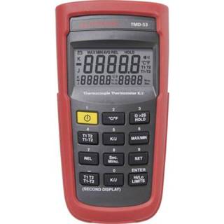👉 Temperatuurmeter Beha Amprobe TMD-53 Temperatuurbereik: -50 tot +1350 Â°C Sensortype: K, J Kalibratie conform: Fabrieksstandaard (zonder certificaat) 95969556774