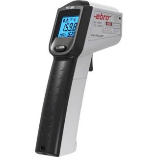 👉 Thermometer Infrarood-thermometer ebro TFI 260 Optiek (thermometer) 12:1 -60 tot +550 Â°C Kalibratie conform: Fabrieksstandaard (met certificaat) 4250304717166