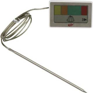 👉 Käfer 7-3010 Keukenthermometer kabelsensor, bewaking van kerntemperatuur Bakken