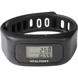 Activiteitentracker zwart VitalMaxx 4016471063174