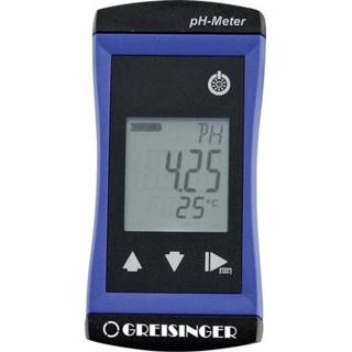 👉 PH-meter Greisinger G1500+GE 114 pH-waarde 0.00 - 14.00 pH Kalibratie Fabrieksstandaard (met certificaat)