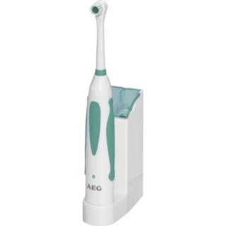 👉 Elektrische tandenborstel wit groen AEG EZ5623 Roterend / oscillerend Wit, 4015067206230