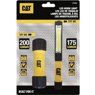 👉 CAT CT2PEU LED Werklamp, Mini-zaklamp Met riemclip, Met magneethouder, Verstelbaar werkt op batterijen 150 lm 7 h 100 g