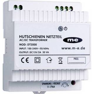👉 Deurintercom wit M-e modern-electronics 40778 DIN-rail netvoeding voor 4250109162000
