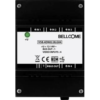 Bellcome VSB.4DN02.BLG04 Video-deurintercom Kabelgebonden Verdelerbox voor 6425859406614