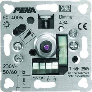 👉 Aluminium PEHA by Honeywell D 434 O.A. Dimmer Inbouw 4010105208016