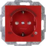👉 Stopcontact rood met randaarde Kopp 951429008 1-voudig Inbouw HK 07 4008224592086