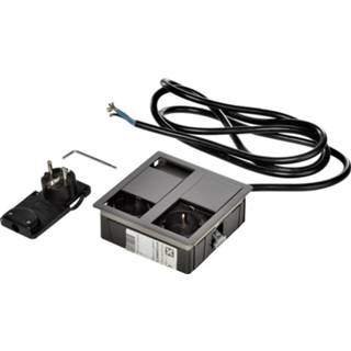 👉 Kopp 939632015 Inbouwstekkerdoos 2-voudig Tin