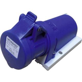 Mennekes CEE wandcontactdoos 3-polig 1341 Wandcontactdos MENNEKES 1341 CEE wandcontactdoos 16 A 3-polig 230 V 4015394210061