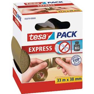 👉 Tesa tesapack Express Pakband (l x b) 50 m 38 mm Inhoud: 1 rollen 4042448051479