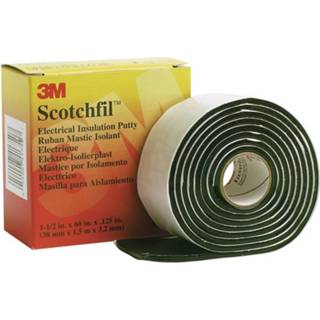 👉 Zwart rubber 3M 7000006089 Reparatietape Scotchfil (l x b) 1.5 m 38 mm 1 rollen 54007417507 360000989065