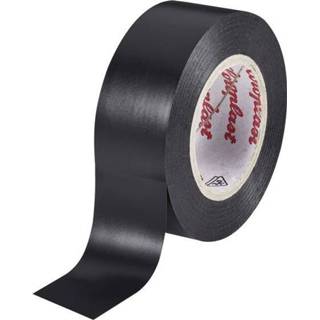 👉 Coroplast PVC-plakband Zwart (l x b) 25 m x 19 mm Acryl Inhoud: 1 rollen