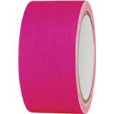 👉 Textieltape roze TOOLCRAFT 80FL5025PC Neon-pink (l x b) 25 m 50 mm Smeltlijm Inhoud: 1 rollen 4016138863383