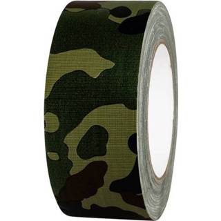 👉 Textieltape TOOLCRAFT 80B50L25CC Camouflage (l x b) 25 m 50 mm Smeltlijm Inhoud: 1 rollen 4016138863420