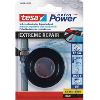 👉 Zwart Tesa Reparatietape (l x b) 2.5 m 19 mm Inhoud: 1 rollen 4042448287953