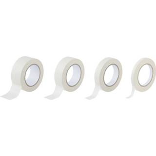 👉 Wit rubber TOOLCRAFT Schilderstape-set Inhoud: 4 rollen 4016139064604