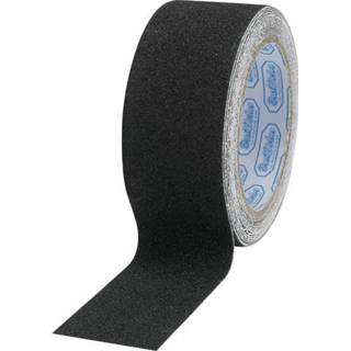 👉 TOOLCRAFT Anti-slip tape Zwart (l x b) 5 m x 25 mm Polyacrylaatzuurester Inhoud: 1 rollen