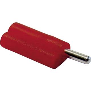 👉 Stift rood Pluimstekker Stekker, recht Schnepp F 2020 Stift-�: 2 mm 2050000235498