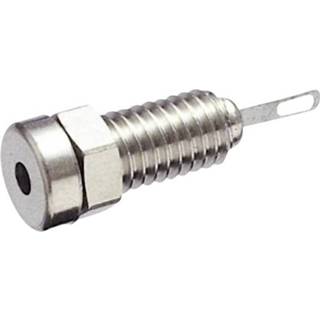 👉 Stift zilver Miniatuur-laboratoriumconnector Bus, inbouw verticaal SKS Hirschmann MBU 1 Stift-�: 2 mm 4002044217587