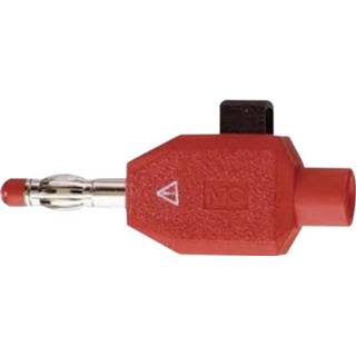 👉 Stift rood Pluimstekker Stekker, recht Stäubli KLS4 ROT Stift-�: 4 mm 4016138182736