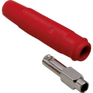 👉 Koppeling rood Laboratoriumbus Koppeling, recht BKL Electronic 072233 Stift-�: 4 mm 2050003400725