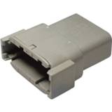 👉 F-connector TE Connectivity DTM 04-12 PA Kabelschoen (rond) Bus, recht Serie (ronde connectors): Totaal aantal polen: 12 1 stuks 2050001264206