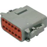👉 F-connector TE Connectivity DTM 06-12 SA Kabelschoen (rond) Stekker, recht Serie (ronde connectors): Totaal aantal polen: 12 1 stuks 2050001264336