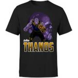 👉 Avengers Thanos Men's T-Shirt - Black - XXL - Zwart