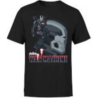 👉 Avengers War Machine Men's T-Shirt - Black - XXL - Zwart