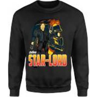 👉 Avengers Star-Lord Sweatshirt - Black - XXL - Zwart
